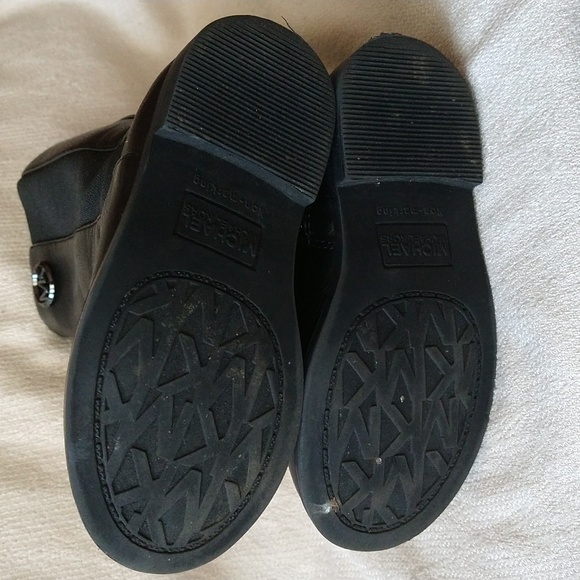 MICHAEL KORS EMMA RUBIE TALL BLACK TODDLER BOOTS - Picture 7 of 10